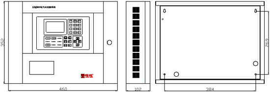 LDK800<a href=http://m.lycshop.com/dianqihuozai/ target=_blank class=infotextkey>電氣火災監控</a>設備